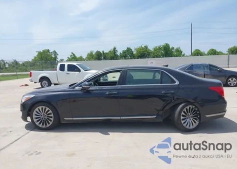 2018 Genesis G90 3.3T Premium из США, поврежденный, VIN KMHG34JA5JU047146